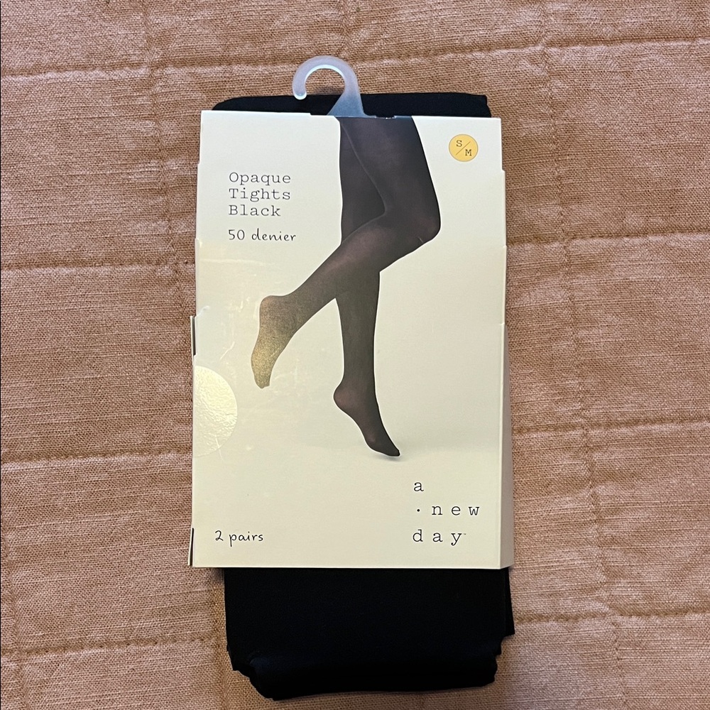 NWT a new day 2 Pack Tights
